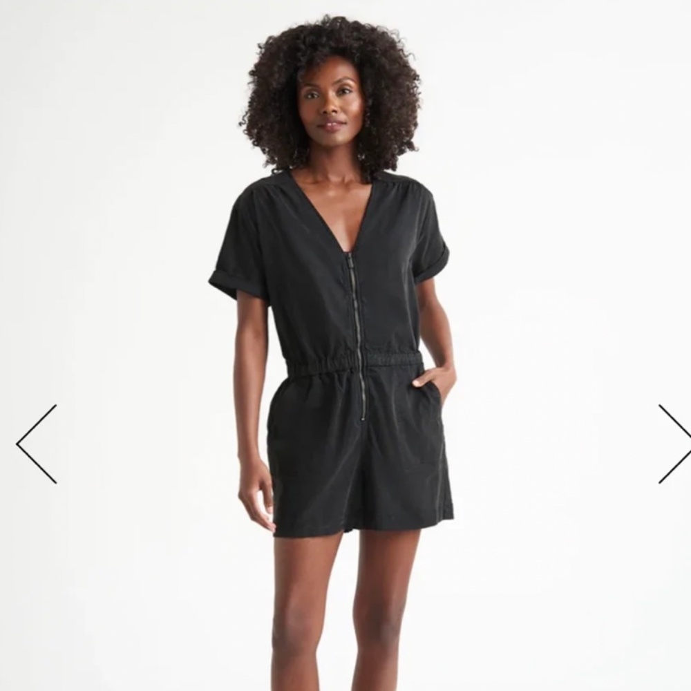 Splendid Emerson Short Sleeve Romper XS